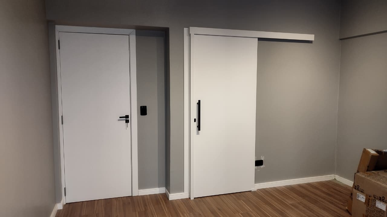 Porta interna de correr sob medida — BR Portas